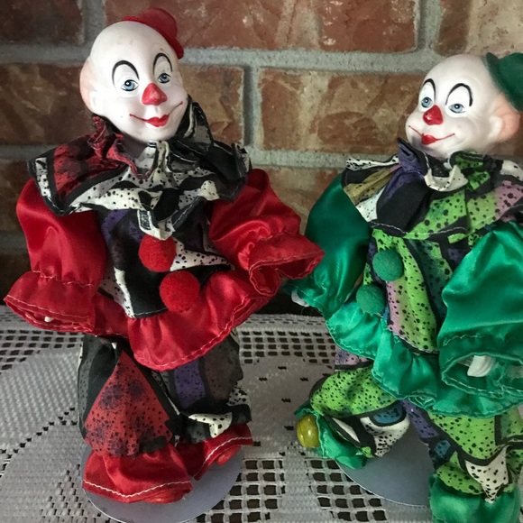 Rare Vintage 1972 Porcelain Clown Collectors - Picture 2 of 11
